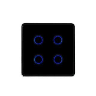 کلید چهار پل Zigbee مدل curve