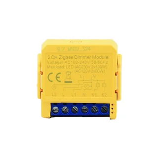 رله هوشمند دو کانال دیمر Zigbee