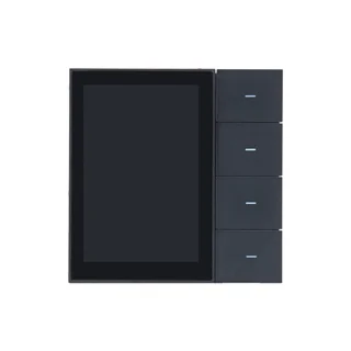 کلید چهار پل هوشمند ساید ZIGBEE با صفحه نمایشگر
